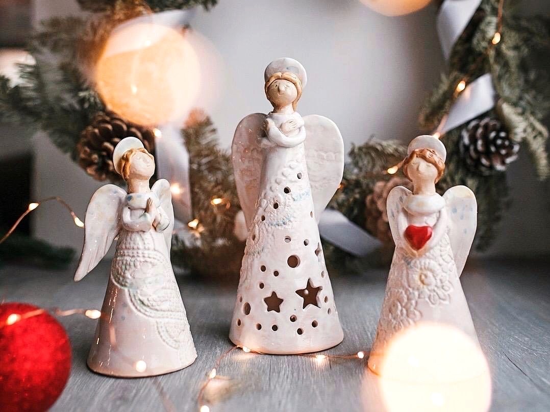 Подсвечник-ангел фото 1